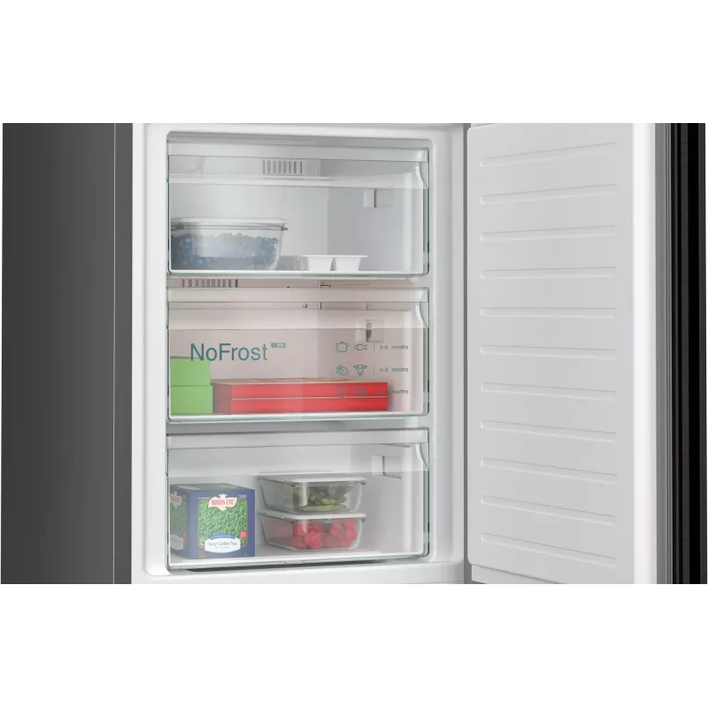 Siemens iQ300 KG39NXXBF fridge-freezer Freestanding 363 L Stainless steel