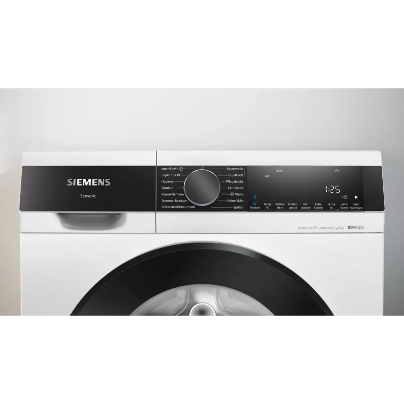 Siemens iQ500 WG44G2Z22 washing machine Front-load 9 kg 1351 RPM Black, White