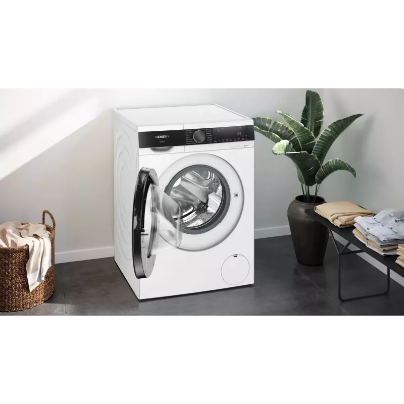 Siemens iQ500 WG44G2Z22 washing machine Front-load 9 kg 1351 RPM Black, White