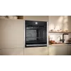 Neff N 90 B64FT33N0 oven 71 L Black, Stainless steel