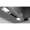 Bosch Serie 2 DEM66AC00 cooker hood Semi built-in (pull out) Stainless steel 625 m³/h