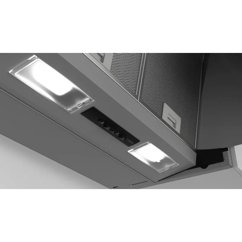 Bosch Serie 2 DEM66AC00 cooker hood Semi built-in (pull out) Stainless steel 625 m³/h