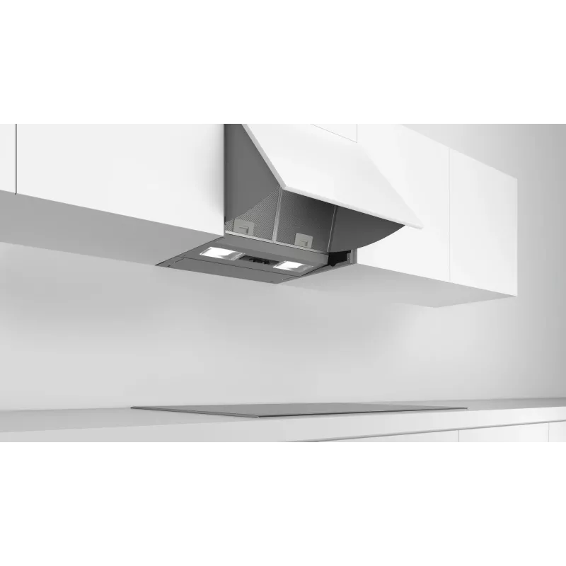 Bosch Serie 2 DEM66AC00 cooker hood Semi built-in (pull out) Stainless steel 625 m³/h