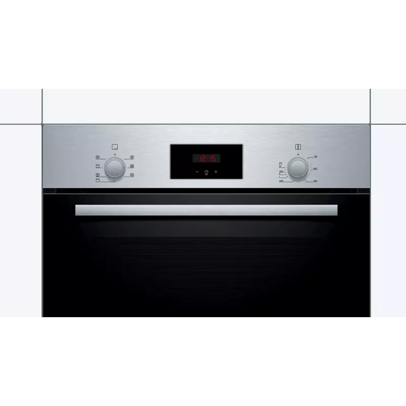 Bosch Serie 2 HBF133BR0 oven 66 L Black, Stainless steel