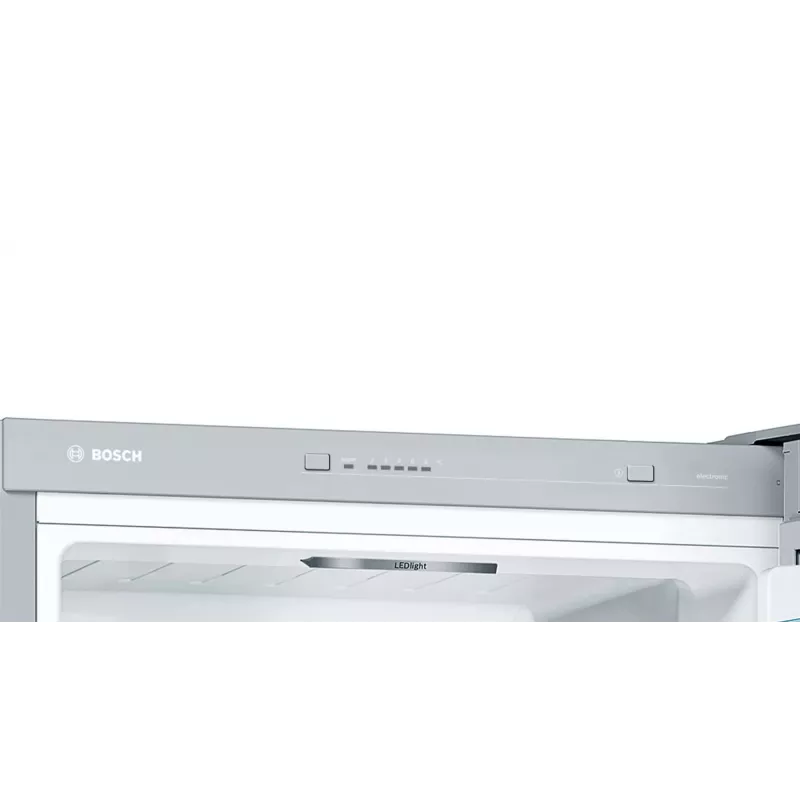 Bosch Serie 4 KGV332LEA fridge-freezer Freestanding 289 L Stainless steel