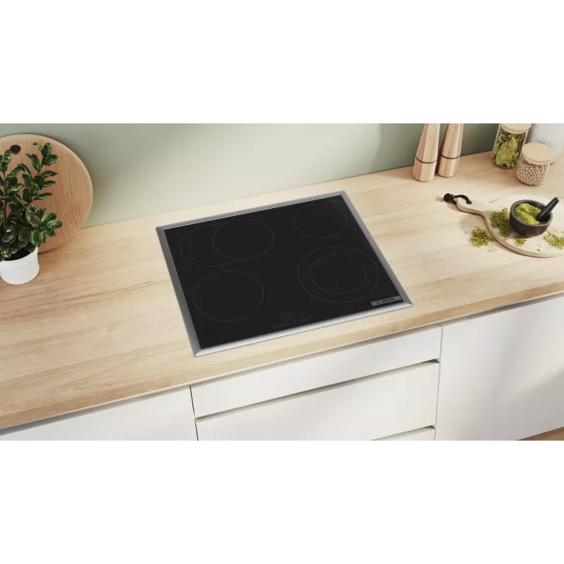 Bosch Serie 4 PKN645BB2E hob Black Built-in 60 cm Zone induction hob 4 zone(s)