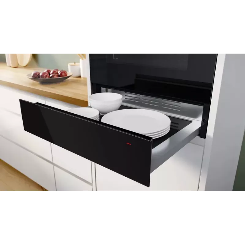 Bosch Serie 8 BIC7101B1 warming drawer 20 L 12 place settings Black