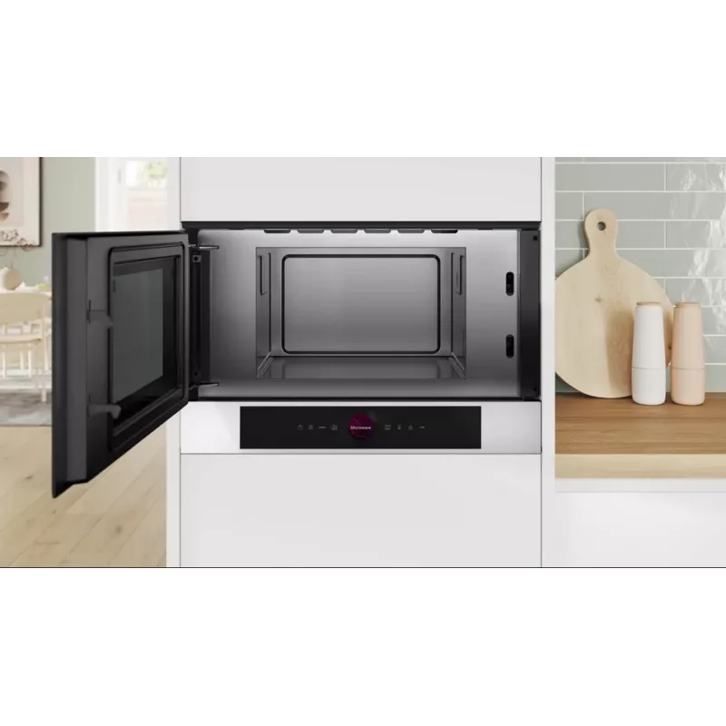 Bosch Serie 8 BFL7221W1 microwave White Solo microwave Built-in 21 L 900 W