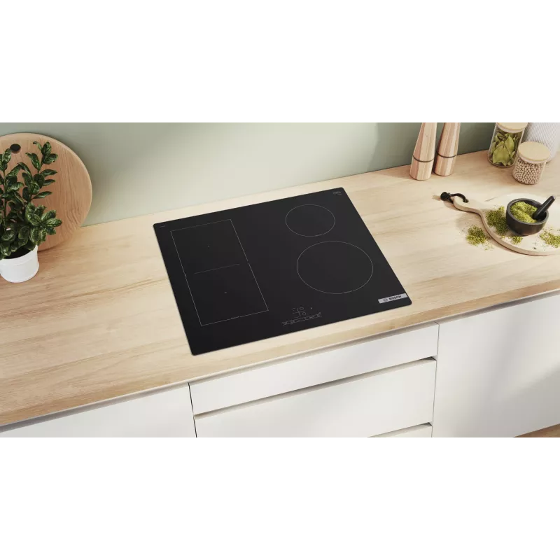 Bosch Serie 4 PVS61RBB5E hob Black Built-in 60 cm Zone induction hob 4 zone(s)