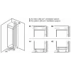 Bosch Serie 2 KIV865SE0 fridge-freezer Built-in 267 L White
