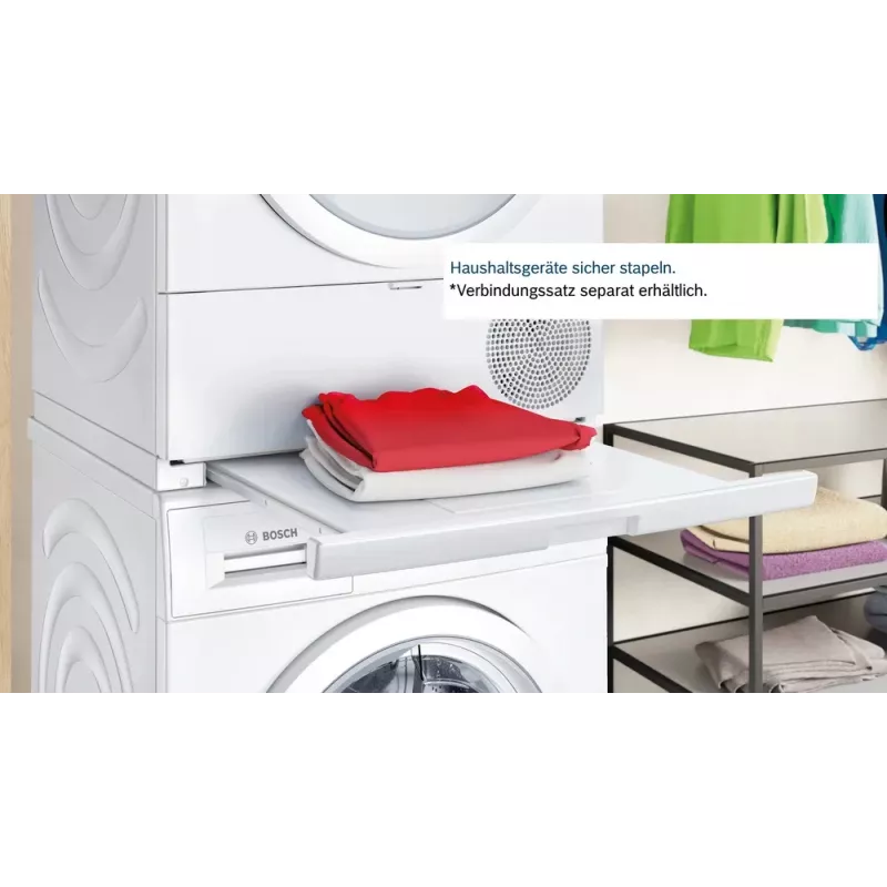 Bosch WTH83004 tumble dryer Freestanding Front-load 8 kg White