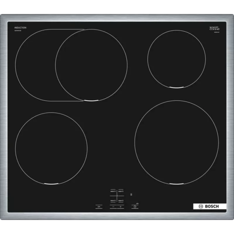 Bosch HEB517BB4 + NIF645CB5E cooking appliance set Zone induction hob Electric
