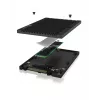 ICY BOX IB-M2U04 SSD enclosure Black 2.5 inch