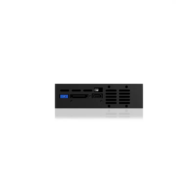 ICY BOX Carrier IB-129SSK-B HDD enclosure Aluminium, Black 2.5/3.5 inch