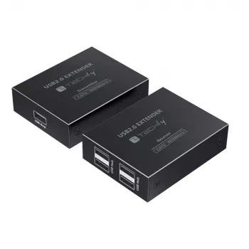 Techly IUSB-EXTEND1504P USB extender transmitter and receiver