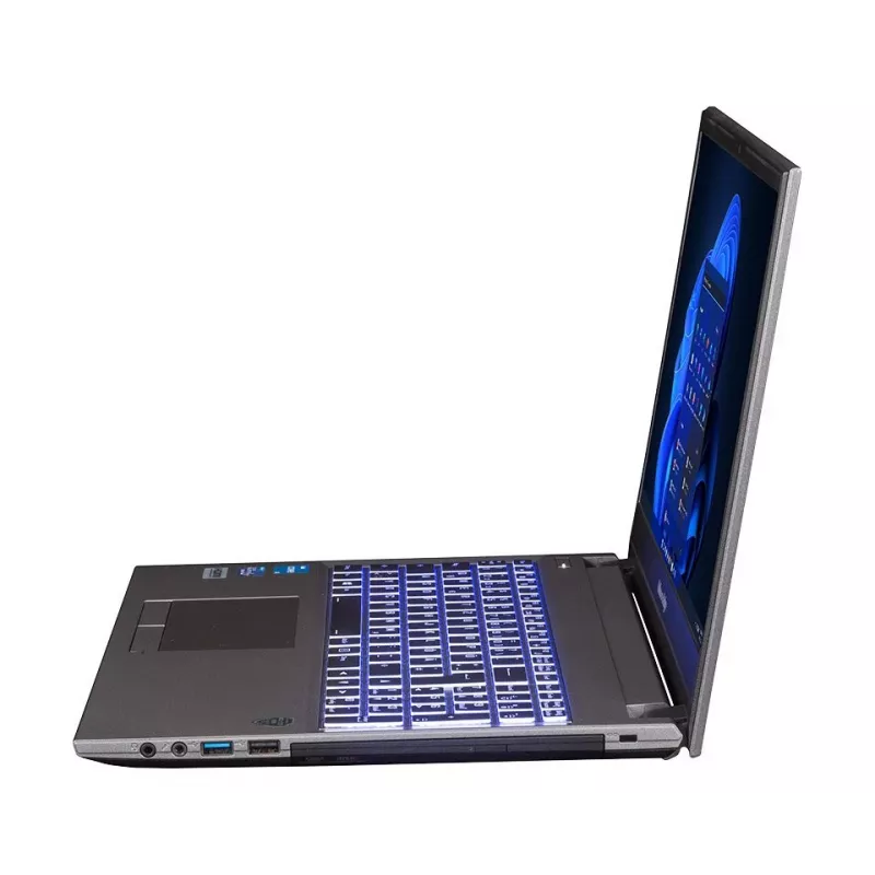 bluechip TRAVELline L15W17 Intel® Core™ i5-1335U Prozessor / bis zu 4.60 GHz, Windows 11 Pro, 15,6 inch non-glare IPS Panel, 1920 x 1080, 16 GB DDR4, 500 GB NVMe SSD, WLAN 802.11 ax, Bluetooth 5.3, Gigabit Ethernet, Intel® Iris® Xe Grafik, DVD±RW, Militärstandard MIL-STD 810G