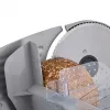 Electric food slicer HEINRICH'S HMA 8704 — compact metal housing, 200 W, 1–15 mm slice thickness, Ø stainless steel blade