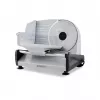 Electric food slicer HEINRICH'S HMA 8704 — compact metal housing, 200 W, 1–15 mm slice thickness, Ø stainless steel blade
