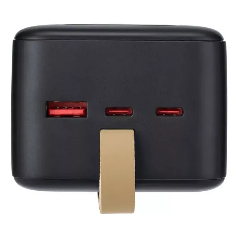 Power bank Rivacase VA1084 Lithium Polymer 40000 mAh, Quick Charge 3.0, 2× USB-C + 1× USB-A, Black