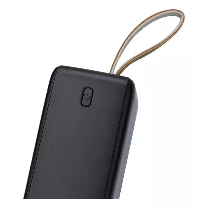Power bank Rivacase VA1084 Lithium Polymer 40000 mAh, Quick Charge 3.0, 2× USB-C + 1× USB-A, Black