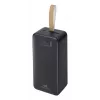 Power bank Rivacase VA1084 Lithium Polymer 40000 mAh, Quick Charge 3.0, 2× USB-C + 1× USB-A, Black