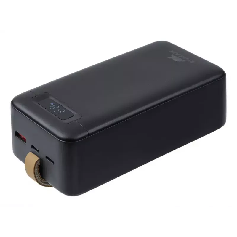 Power bank Rivacase VA1084 Lithium Polymer 40000 mAh, Quick Charge 3.0, 2× USB-C + 1× USB-A, Black