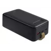 Power bank Rivacase VA1084 Lithium Polymer 40000 mAh, Quick Charge 3.0, 2× USB-C + 1× USB-A, Black