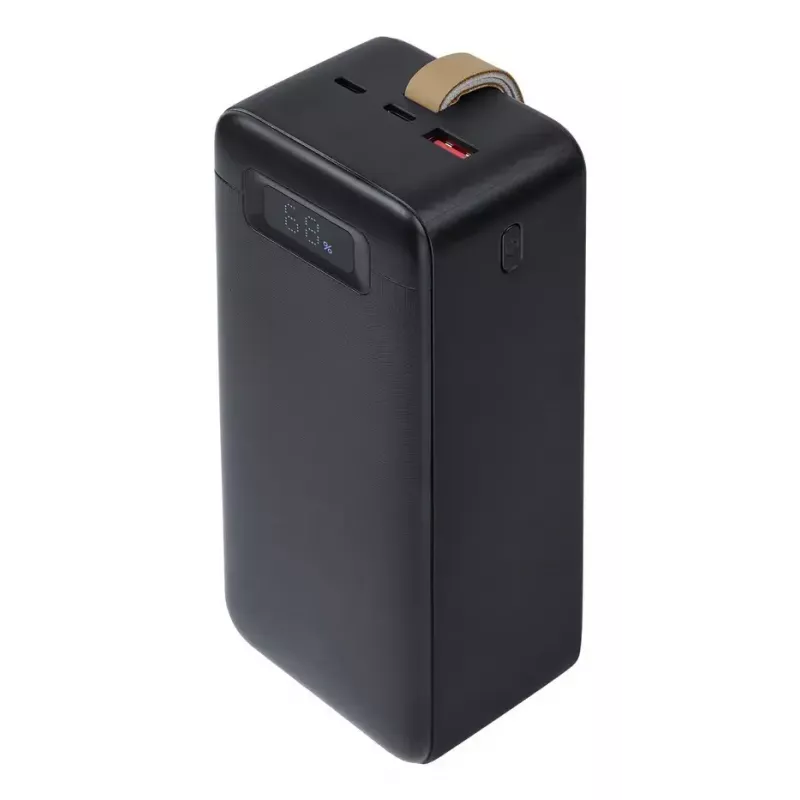 Power bank Rivacase VA1084 Lithium Polymer 40000 mAh, Quick Charge 3.0, 2× USB-C + 1× USB-A, Black
