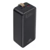 Power bank Rivacase VA1084 Lithium Polymer 40000 mAh, Quick Charge 3.0, 2× USB-C + 1× USB-A, Black