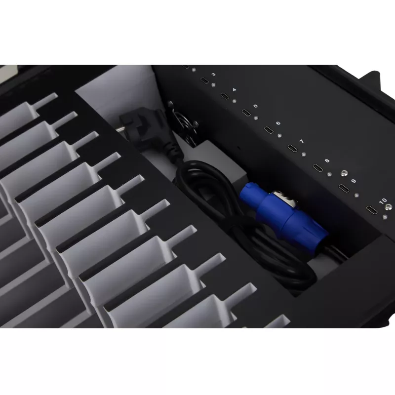 DEQSTER 10-744120 mobile device charger Tablet Black AC Fast charging Indoor, Outdoor