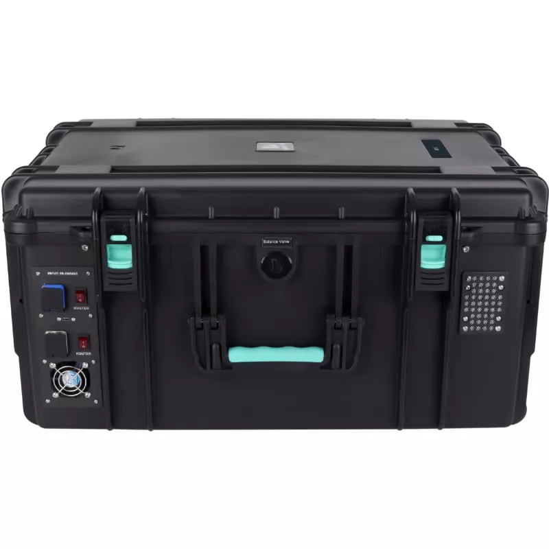 DEQSTER 10-744118 mobile device charger Tablet Black, Turquoise AC Indoor, Outdoor