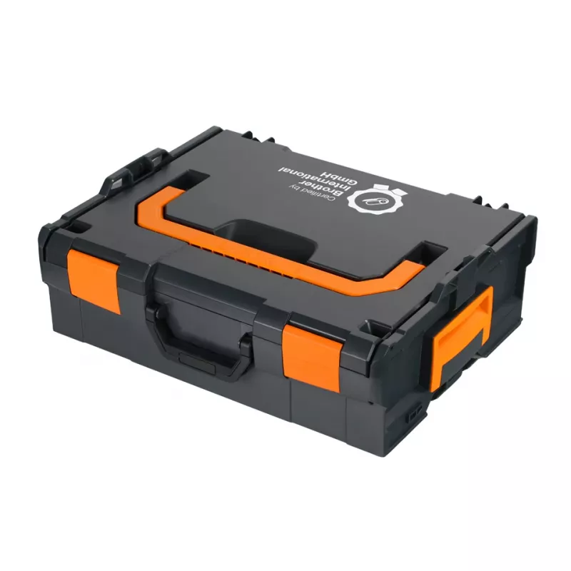 Brother ZPTOUCHLBOXXKOMPL equipment case Hard shell case Black, Orange