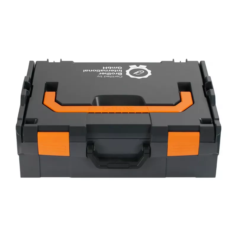 Brother ZPTOUCHLBOXXKOMPL equipment case Hard shell case Black, Orange