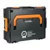 Brother ZPTOUCHLBOXXKOMPL equipment case Hard shell case Black, Orange