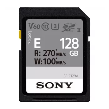 SDXC Memory Card Sony 128GB UHS-II U3 V60 (SFE128A.AE) 300MB/s read
