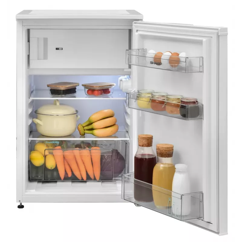 Sharp SJ-UD121T2W-EU combi-fridge Freestanding 121 L White