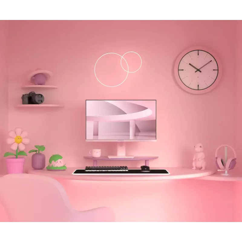 JAPANNEXT JN-I238FHD120F-HSP-PK computer monitor 60.5 cm (23.8 inch) 1920 x 1080 pixels Full HD LCD Pink