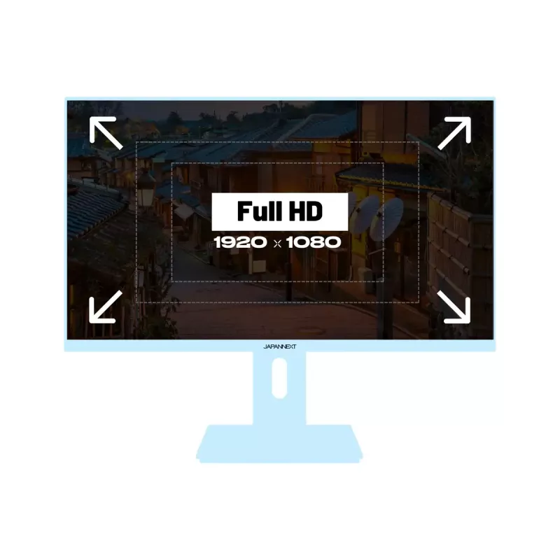 JAPANNEXT JN-I238FHD120F-HSP-BB computer monitor 60.5 cm (23.8 inch) 1920 x 1080 pixels Full HD LCD Blue