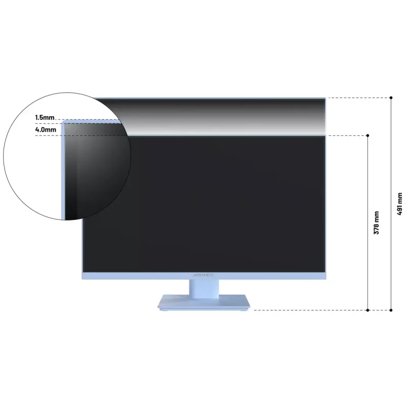 JAPANNEXT JN-I238FHD120F-HSP-BB computer monitor 60.5 cm (23.8 inch) 1920 x 1080 pixels Full HD LCD Blue