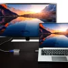ATEN USB-C to VGA Adapter, USB Type-C, VGA (D-Sub), Male, Female, Straight, Straight