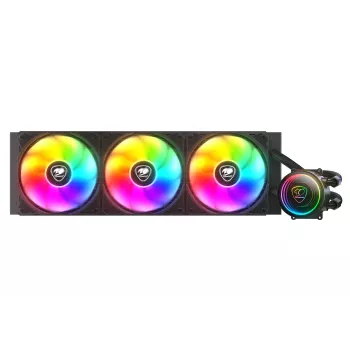 All-in-one liquid cooler COUGAR Gaming CGR-PSDELRGB-B-360 12 cm Black