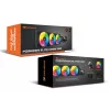 All-in-one liquid cooler COUGAR Gaming CGR-PSDELRGB-B-360 12 cm Black