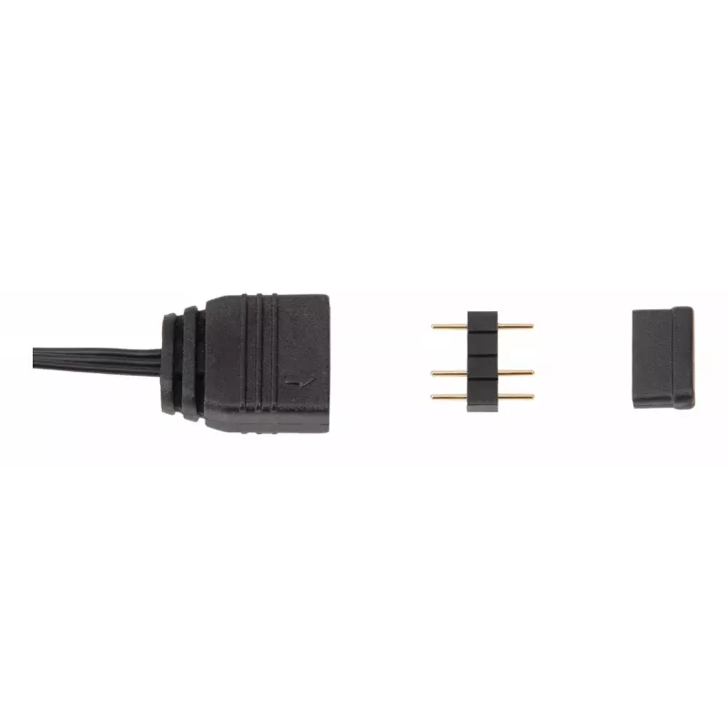 Cable Silverstone CPL03 0.3 m 4 x 4-pin PWM 4-pin PWM