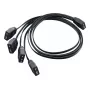 Cable Silverstone CPL03 0.3 m 4 x 4-pin PWM 4-pin PWM