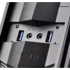 PC Case Silverstone RVZ02 Small Form Factor Black, Silver