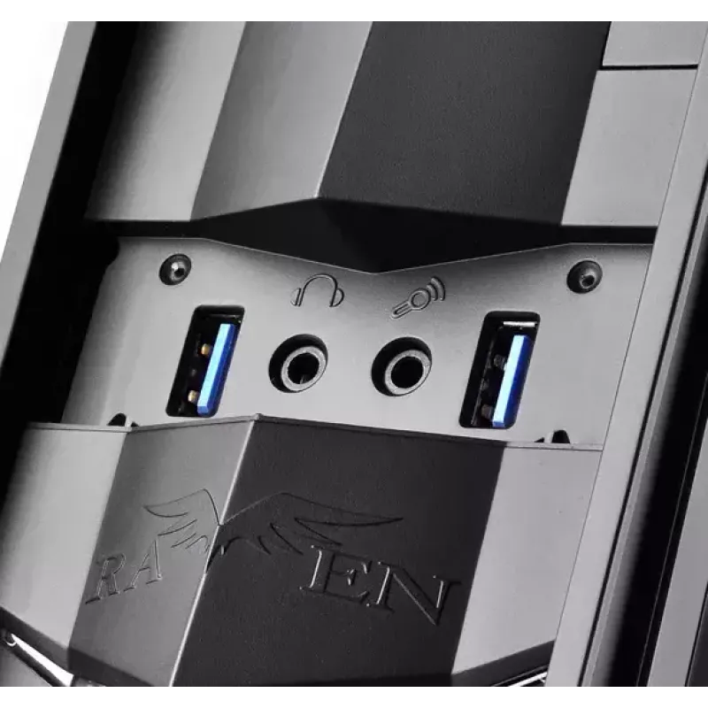 PC Case Silverstone RVZ02 Small Form Factor Black, Silver