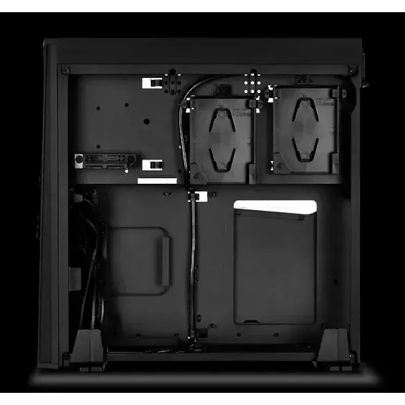 PC Case Silverstone RVZ02 Small Form Factor Black, Silver