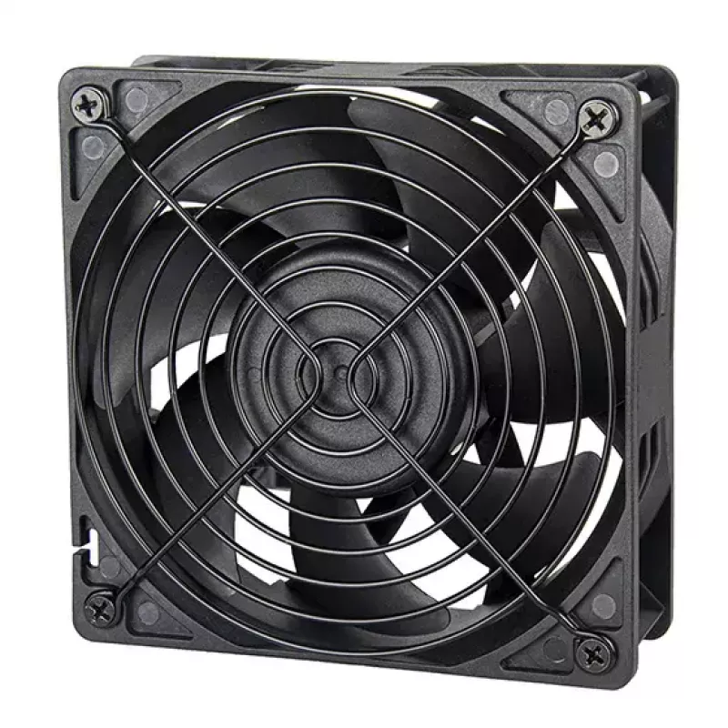 Fan Silverstone FHS 120X 12 cm Black 1000-4000 RPM