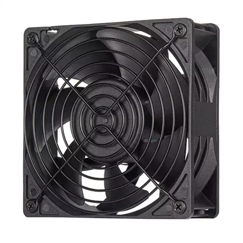 Fan Silverstone FHS 120X 12 cm Black 1000-4000 RPM