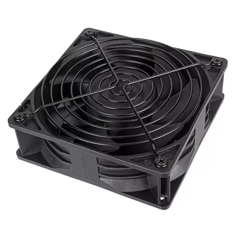 Fan Silverstone FHS 120X 12 cm Black 1000-4000 RPM